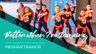 Better when Im Dancing  Meghan Trainor  Easy Kids Dance Warming Up Video  Choreography [upl. by Nwavahs420]