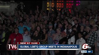 Global LGBTQ conference meets in Indianapolis [upl. by Aldon460]