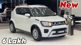 NEW IGNIS DELTA 2024 Updated Model  Maruti Suzuki IGNIS 2024 Delta White Colour Review [upl. by Nivra]