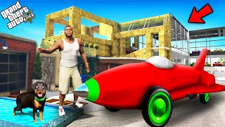 GTA 5  Franklin Found A New Unique Supercar Near His House In GTA 5  GTA 5 Mods [upl. by Norb92]