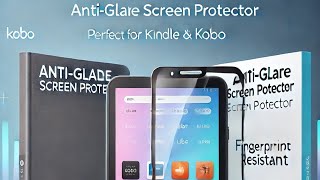 Best AntiGlare Screen Protector for Kindle amp Kobo  Durable amp Easy to Apply [upl. by Hoffmann21]