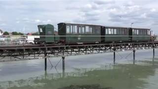 Something a little different the Hythe Pier Railway [upl. by Kenon418]