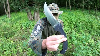 JOEX 1 EDC BLADE IN 2024  COLD STEEL TALWAR  S35VN STEEL  A BAD MOTHAFKA csknives [upl. by Blackman]