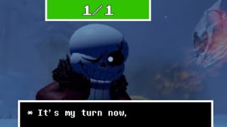 Hardtale Sans Gameplay  Undertale Last Corridor [upl. by Chaworth751]