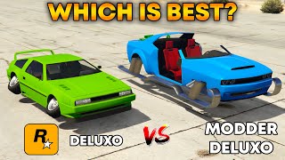 GTA 5 ONLINE  DELUXO VS MODDER DELUXO WHICH IS BEST [upl. by Kristyn572]