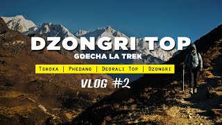 Goechala Trek Vlog 2  Dzongri Trek Sikkim  Dzongri Top  Indian Travel Vlogger  Travel Vlog Ep 2 [upl. by Denie]