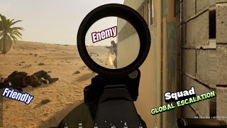 Squad Global Escalation mod  Intense and funny moments 2 [upl. by Delacourt299]