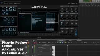 Lethal Audio VST ROMpler Review VST AAX AU  GiveMeApps [upl. by Stoller]