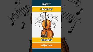 🇬🇧🇩🇰 classical  klassisk  vocabulary builder  learn English  Lad os lære engelsk [upl. by Onairot136]