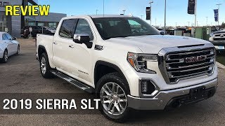 Review 2019 GMC Sierra 1500 SLT 53L Crew Cab [upl. by Jacquelynn]