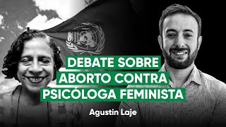 DEBATE Agustín Laje vs Psicóloga feminista de Ecuador [upl. by Repip818]