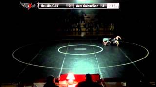 Tyler Shrake gets a pin over MelMinGET [upl. by Cobby]