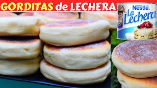 GORDITAS ESPONJOSAS de LECHERA FÁCIL y SIN HORNO EMPRENDE DESDE CASADulce Hogar Recetas [upl. by Spiros]