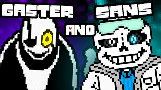 Undertale But Sans Works With Gaster [upl. by Terena179]