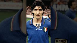 ITALY WORLD CUP 1982 WINNERS THEN AND NOW football worldcup italy shorts [upl. by Seugirdor]