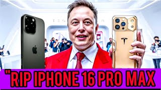 Elon musk Ultimate Tesla Phone vs iPhone 16 Pro Max Showdown [upl. by Thecla]