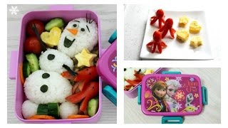 Como Fazer a Marmitinha do Olaf  Olaf Lunch Box [upl. by Reifel109]