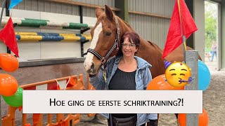 DURFT MIJN PAARD DIT WEL GAVE SCHIRKTRAINING OP DE CLUB  MAMA JARIG [upl. by Banquer855]