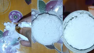 Dry mothballs powder smelling 😍🤤 mothballsasmr satisfying [upl. by Crooks545]