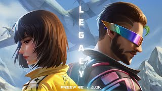 FREE FIRE X ALOK  LEGACY  CLIPE OFICIAL  Garena Free Fire [upl. by Nailil]