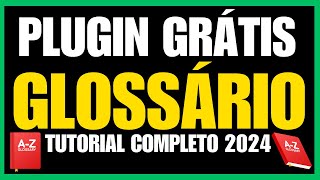 Plugin de Glossário Gratuito para Wordpress Aprenda a Instalar e a Usar o Plugin de Glossary wordpre [upl. by Aneret401]