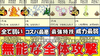 【テリワン】無能な全体攻撃ワザランキング【ドラゴンクエストモンスターズ】 [upl. by Sigmund]