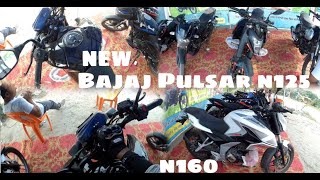 new bajaj pulsar n125 review   pulsar n160 review [upl. by Nuawad]