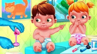 Fun Care Kids Games  Baby Twins Adorable Two  Play And Learn How To Take Care Of Babies [upl. by Ettenej]