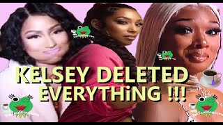 Nicki Minaj Snatches Megan Thee Stallion Ex Bestfriend Kelsey Up for her New Ad Campaign This PETTY [upl. by Llednav645]