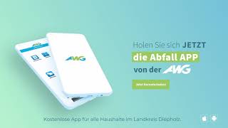 Die AWGApp  So geht Abfuhrkalender heute [upl. by Ireg7]