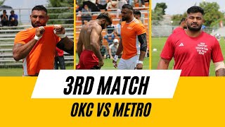 3rd Match OKC VS Metro  United Brampton Kabaddi Cup 2024 [upl. by Cook]