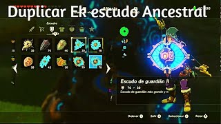 Como Duplicar El Escudo Ancestral Zelda Breath Of The Wild [upl. by Schilling]