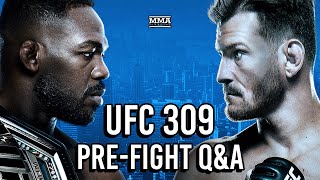 UFC 309 Jones vs Miocic LIVE Peoples PreFight Show  MMA Fighting [upl. by Wyon]