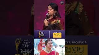 Deepa Venkat dubs for Jyotika on stage 😳🔥 [upl. by Merrel]