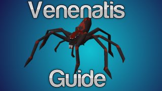 OSRS Venenatis Guide Safespot And Tank Methods [upl. by Malan]