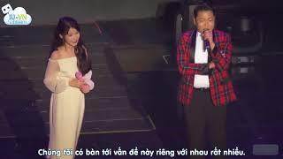 VIETSUB IU giao lưu cùng Psy tại Tour Concert Palette ở Seoul ngày 10122017 [upl. by Cirdek]