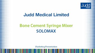 Solomax Bone Cement Syringe Mixer [upl. by Acirret]