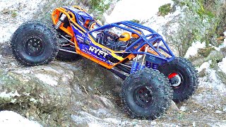 TEST of STRENGTH  NEW 2021 AXiAL quotRYFTquot CAN iT BOUNCE BL 4S LiPO RBX10  RC ADVENTURES [upl. by Peonir]