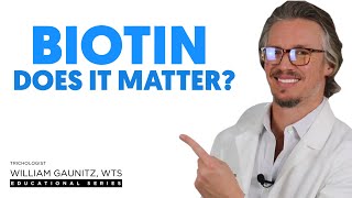 Question and Answer Biotin for hair loss Does it matter [upl. by Kapoor520]