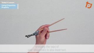 How to Use Chopsticks Properly for LeftHanded People [upl. by Irrep]