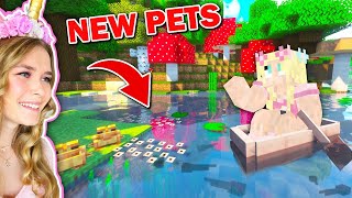 I Found A MUSHROOM FOREST And NEW PETS In Minecraft Survival Ep 5 [upl. by Mable535]