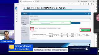 CURSO VIRTUAL GRATUITO Registro de Compras y Ventas RCV [upl. by Hctim]