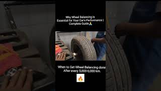 Complete Guide to Wheel Balancing for Better Vehicle Performance🔥🔥🔥 [upl. by Aeuhsoj]