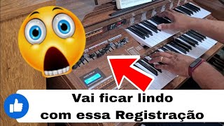 Registração Órgão Harmonia HS95 sugestão para meia hora registraçãoharmoniahs95 [upl. by Mary]