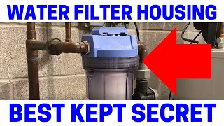 The Best Water Filter Housing  Fast amp Easy Filter Replacement [upl. by Natsyrk269]