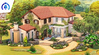 TARTOSA VILLA FAMILY HOME 💕  The Sims 4 Speed Build [upl. by Repsihw693]