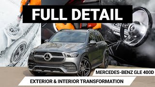 MercedesBenz GLE 400d Full Detailing Ultimate Exterior amp Interior Transformation  Ceramic Coating [upl. by Blackington]