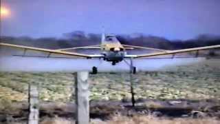 Crop Dusting  Cessna AGwagon [upl. by Ahsiuqal]