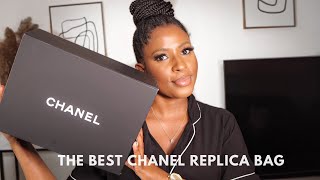 CHANEL MEDIUM CLASSIC FLAP BAG UNBOXING  REPLICA UNBOXING  SHEBAG  Kahunde Doreen [upl. by Niai217]