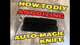 DIY Anodizing Adventures and Trials of a home game machinist How to get semi hard anodize at home [upl. by Elokin523]